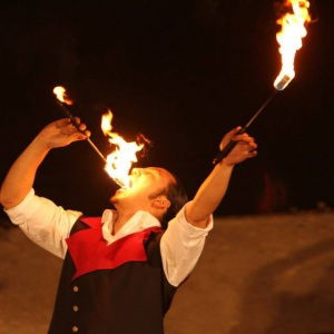 Promo Fire and Sparks Show  Leicestershire