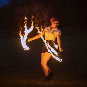 Promo Fire and Sparks Show  Leicestershire