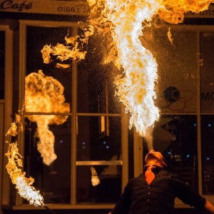 Promo Fire and Glow Performers  Leicestershire