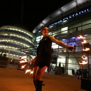 Promo Fire and Sparks Show  Leicestershire