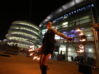 Promo Fire and Glow Performers Circus Performer Leicestershire