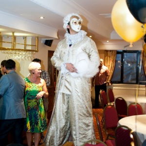 Promo Masquerade Stilt Walkers  Leicestershire