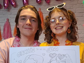 Promo Lady Ink Caricaturist East Lothian