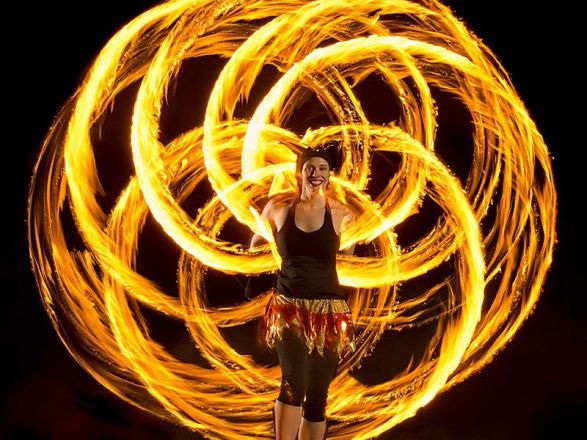 Promo Katy Sea Fire and Glow Performer Bristol