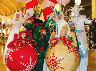 Promo Christmas Baubles Mix and Mingle Christmas Entertainers East Sussex