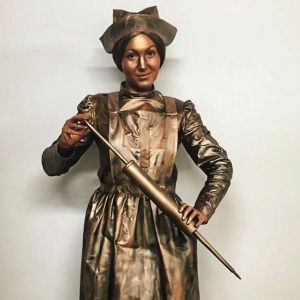 Promo Doctor and Nurse Living Statues  Leicestershire