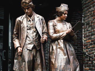 Promo Doctor and Nurse Living Statues Street Performer Leicestershire