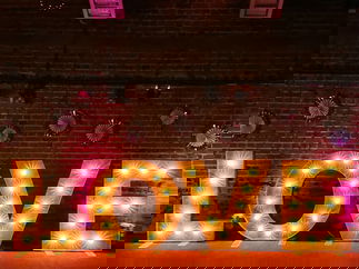 Promo Let There Be Light Light Up Letters & Love Signs Essex