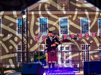 Promo Hunter Bagpiping Piper East Sussex