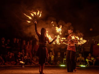 Promo Ruby Reverie Fire Performer London