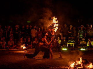 Promo Ruby Reverie Fire Performer London