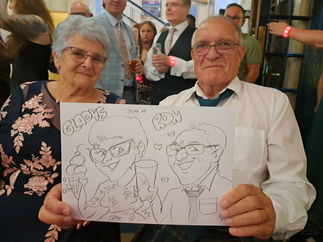 Promo Lady Ink Caricaturist East Lothian