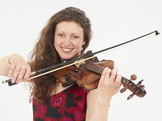 Promo Amber Strings Electric Violin Performing To Backing Tracks Worcestershire