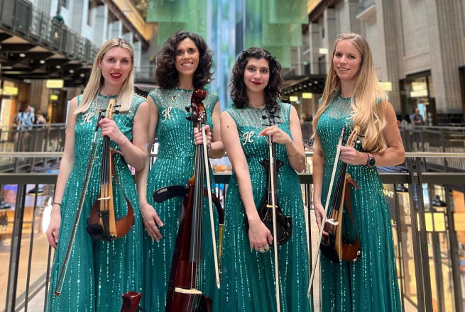 Promo Radiance Strings String Quartet London