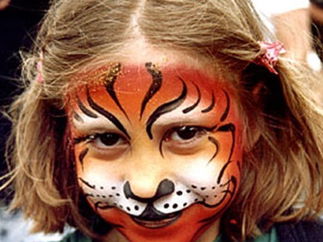 Promo Face Painter and Glitter Artist Face Painter London