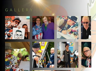 Promo The Super Caricaturist Caricaturist London