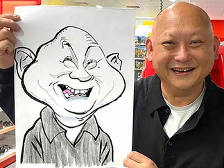 Promo Dave Draws Caricatures Caricaturist West Sussex