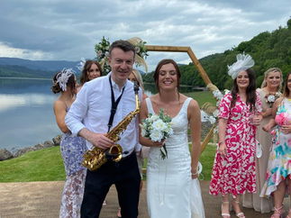 Promo Bowie Sax Saxophonist North Lanarkshire