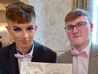 Promo Lady Ink Caricaturist East Lothian