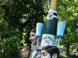 Promo Vincent And Pascal Costume Character London