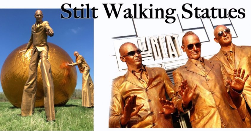 Promo Stilt Walkers Galore Stilt Walking Northamptonshire