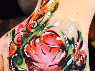 Promo Face Painter and Glitter Artist Face Painter London