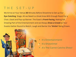 Promo The Super Caricaturist Caricaturist London