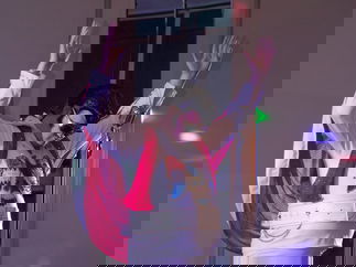 Promo 70s Cabaret Show Circus Performer East Sussex