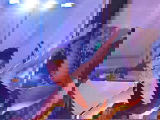 Promo 70s Cabaret Show Circus Performer East Sussex