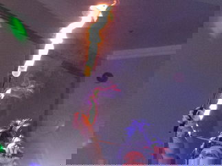 Promo 70s Cabaret Show Circus Performer East Sussex