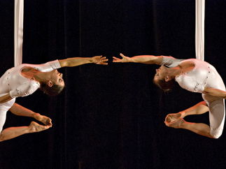 Promo Aerial Silk Displays Circus Performer London