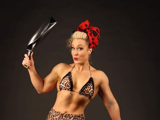 Promo Miss D Ville Dare Devil Stunt Show Kent