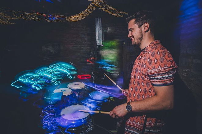 Promo SaxoBeat Unique DJ Live Sax & Percussion Duo Durham