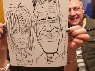 Promo John Spencer Caricaturist Lancashire