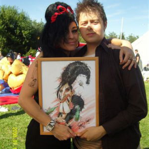 Promo Adam Crazy Caricatures  Cheshire