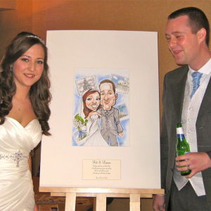 Promo Adam Crazy Caricatures  Cheshire