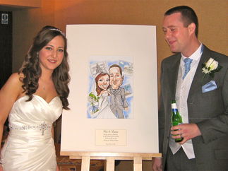 Promo Adam Crazy Caricatures Caricaturist Cheshire