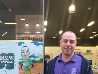 Promo Adam Crazy Caricatures Caricaturist Cheshire