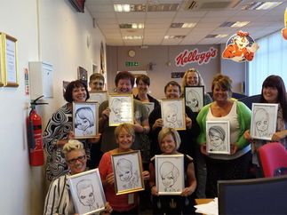 Promo Adam Crazy Caricatures Caricaturist Cheshire