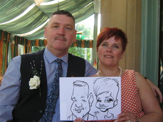 Promo Adam Crazy Caricatures Caricaturist Cheshire