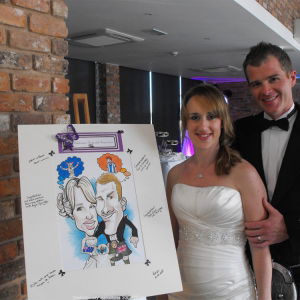 Promo Adam Crazy Caricatures  Cheshire