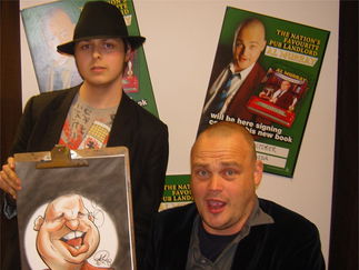 Promo Adam Crazy Caricatures Caricaturist Cheshire