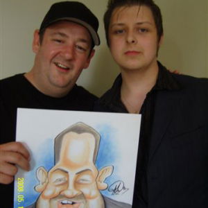 Promo Adam Crazy Caricatures  Cheshire
