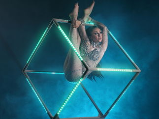 Promo Aerial LED Cube LED Aerial Act Northamptonshire