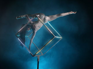 Promo Aerial LED Cube LED Aerial Act Northamptonshire