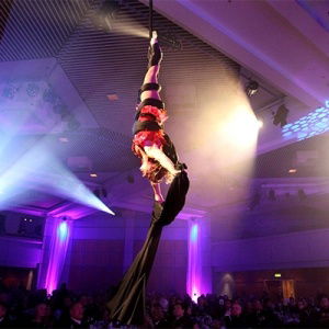Promo Aerial Silk Displays  London