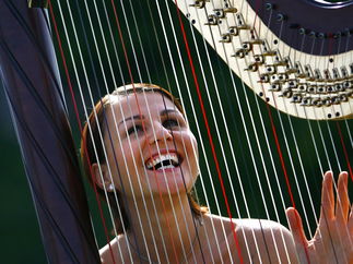Promo Beautiful Harp Harpist London