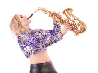 Promo Clare On Sax Saxophonist Devon