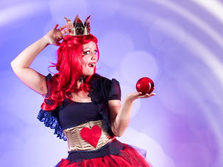 Promo Queen of Hearts Circus Performer Suffolk