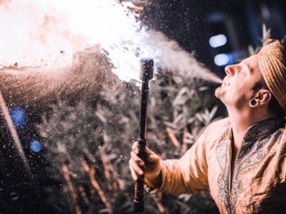 Promo Arabian Nights Circus Performer Lancashire